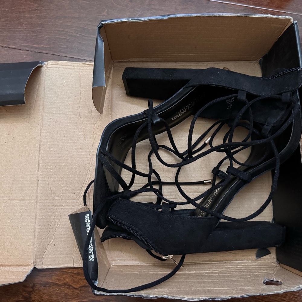 Black heels